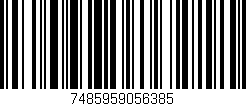 Código de barras (EAN, GTIN, SKU, ISBN): '7485959056385'