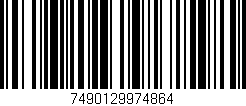 Código de barras (EAN, GTIN, SKU, ISBN): '7490129974864'