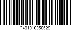 Código de barras (EAN, GTIN, SKU, ISBN): '7491010050629'