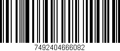 Código de barras (EAN, GTIN, SKU, ISBN): '7492404666082'