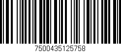 Código de barras (EAN, GTIN, SKU, ISBN): '7500435125758'