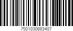 Código de barras (EAN, GTIN, SKU, ISBN): '7501030683407'