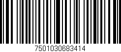 Código de barras (EAN, GTIN, SKU, ISBN): '7501030683414'