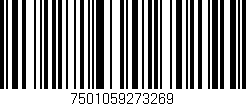 Código de barras (EAN, GTIN, SKU, ISBN): '7501059273269'