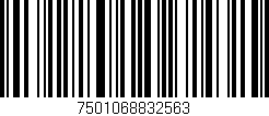 Código de barras (EAN, GTIN, SKU, ISBN): '7501068832563'