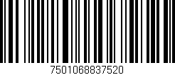 Código de barras (EAN, GTIN, SKU, ISBN): '7501068837520'