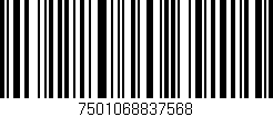 Código de barras (EAN, GTIN, SKU, ISBN): '7501068837568'