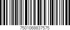 Código de barras (EAN, GTIN, SKU, ISBN): '7501068837575'