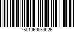 Código de barras (EAN, GTIN, SKU, ISBN): '7501068856026'