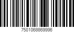Código de barras (EAN, GTIN, SKU, ISBN): '7501068869996'