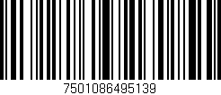Código de barras (EAN, GTIN, SKU, ISBN): '7501086495139'