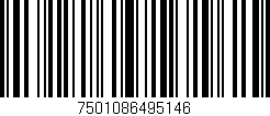 Código de barras (EAN, GTIN, SKU, ISBN): '7501086495146'