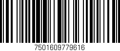 Código de barras (EAN, GTIN, SKU, ISBN): '7501609779616'