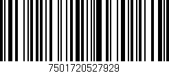 Código de barras (EAN, GTIN, SKU, ISBN): '7501720527929'