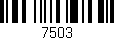 Código de barras (EAN, GTIN, SKU, ISBN): '7503'