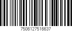 Código de barras (EAN, GTIN, SKU, ISBN): '7506127516637'