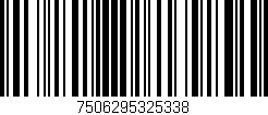 Código de barras (EAN, GTIN, SKU, ISBN): '7506295325338'