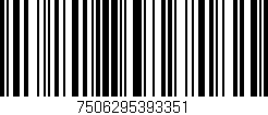Código de barras (EAN, GTIN, SKU, ISBN): '7506295393351'