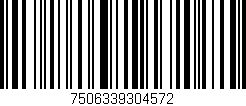 Código de barras (EAN, GTIN, SKU, ISBN): '7506339304572'