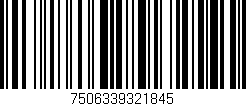 Código de barras (EAN, GTIN, SKU, ISBN): '7506339321845'