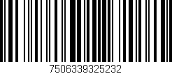 Código de barras (EAN, GTIN, SKU, ISBN): '7506339325232'
