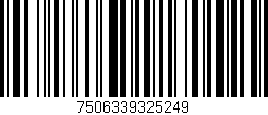 Código de barras (EAN, GTIN, SKU, ISBN): '7506339325249'