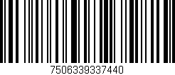 Código de barras (EAN, GTIN, SKU, ISBN): '7506339337440'