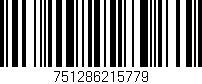 Código de barras (EAN, GTIN, SKU, ISBN): '751286215779'