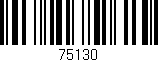 Código de barras (EAN, GTIN, SKU, ISBN): '75130'