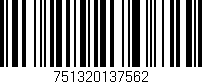 Código de barras (EAN, GTIN, SKU, ISBN): '751320137562'