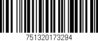 Código de barras (EAN, GTIN, SKU, ISBN): '751320173294'