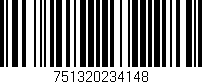 Código de barras (EAN, GTIN, SKU, ISBN): '751320234148'