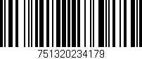 Código de barras (EAN, GTIN, SKU, ISBN): '751320234179'