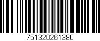 Código de barras (EAN, GTIN, SKU, ISBN): '751320261380'