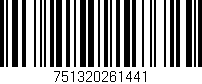 Código de barras (EAN, GTIN, SKU, ISBN): '751320261441'