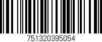 Código de barras (EAN, GTIN, SKU, ISBN): '751320395054'