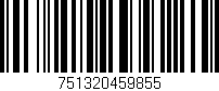 Código de barras (EAN, GTIN, SKU, ISBN): '751320459855'