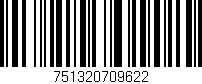 Código de barras (EAN, GTIN, SKU, ISBN): '751320709622'