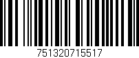 Código de barras (EAN, GTIN, SKU, ISBN): '751320715517'