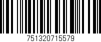 Código de barras (EAN, GTIN, SKU, ISBN): '751320715579'
