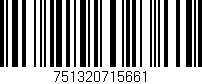 Código de barras (EAN, GTIN, SKU, ISBN): '751320715661'