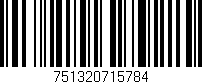 Código de barras (EAN, GTIN, SKU, ISBN): '751320715784'