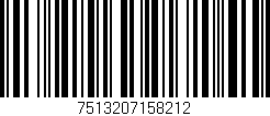 Código de barras (EAN, GTIN, SKU, ISBN): '7513207158212'