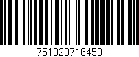 Código de barras (EAN, GTIN, SKU, ISBN): '751320716453'