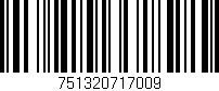 Código de barras (EAN, GTIN, SKU, ISBN): '751320717009'