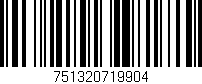 Código de barras (EAN, GTIN, SKU, ISBN): '751320719904'