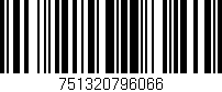 Código de barras (EAN, GTIN, SKU, ISBN): '751320796066'