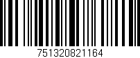 Código de barras (EAN, GTIN, SKU, ISBN): '751320821164'