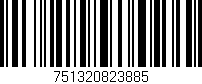 Código de barras (EAN, GTIN, SKU, ISBN): '751320823885'