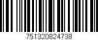 Código de barras (EAN, GTIN, SKU, ISBN): '751320824738'